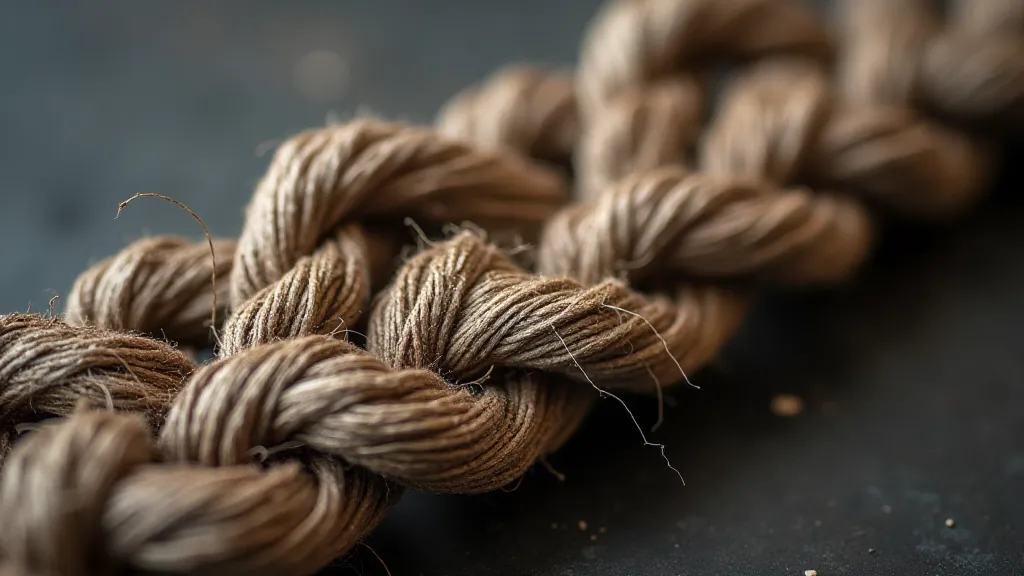 Detailed view of antique Kumihimo braid