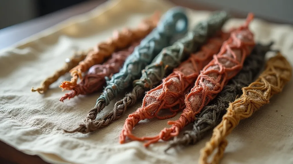 Antique Kumihimo cord collection