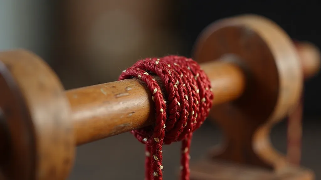 Vintage Kumihimo Braiding Stand