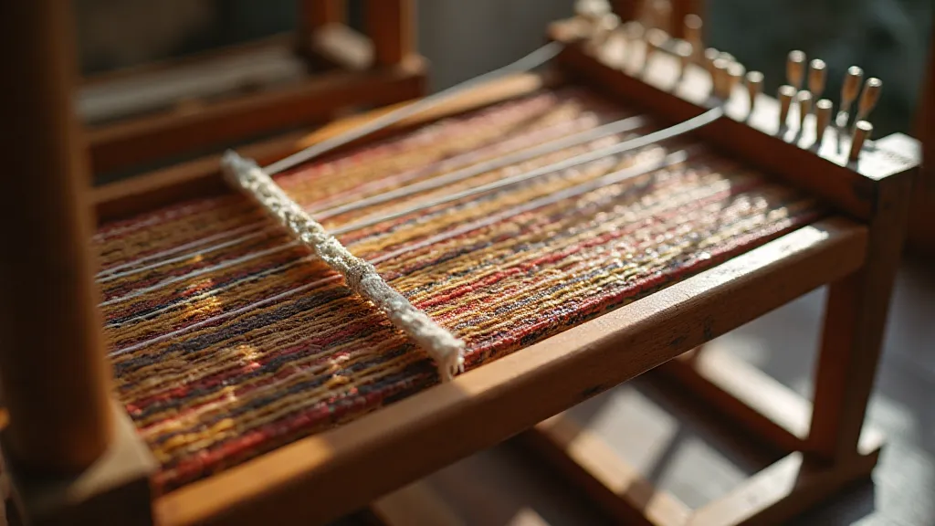 Traditional Maruta-gusa braiding loom